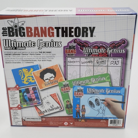 Two NIB The Big Bang Theory Games Ultimate Genius And Trivia Game Fan Edition - Picture 10 of 11